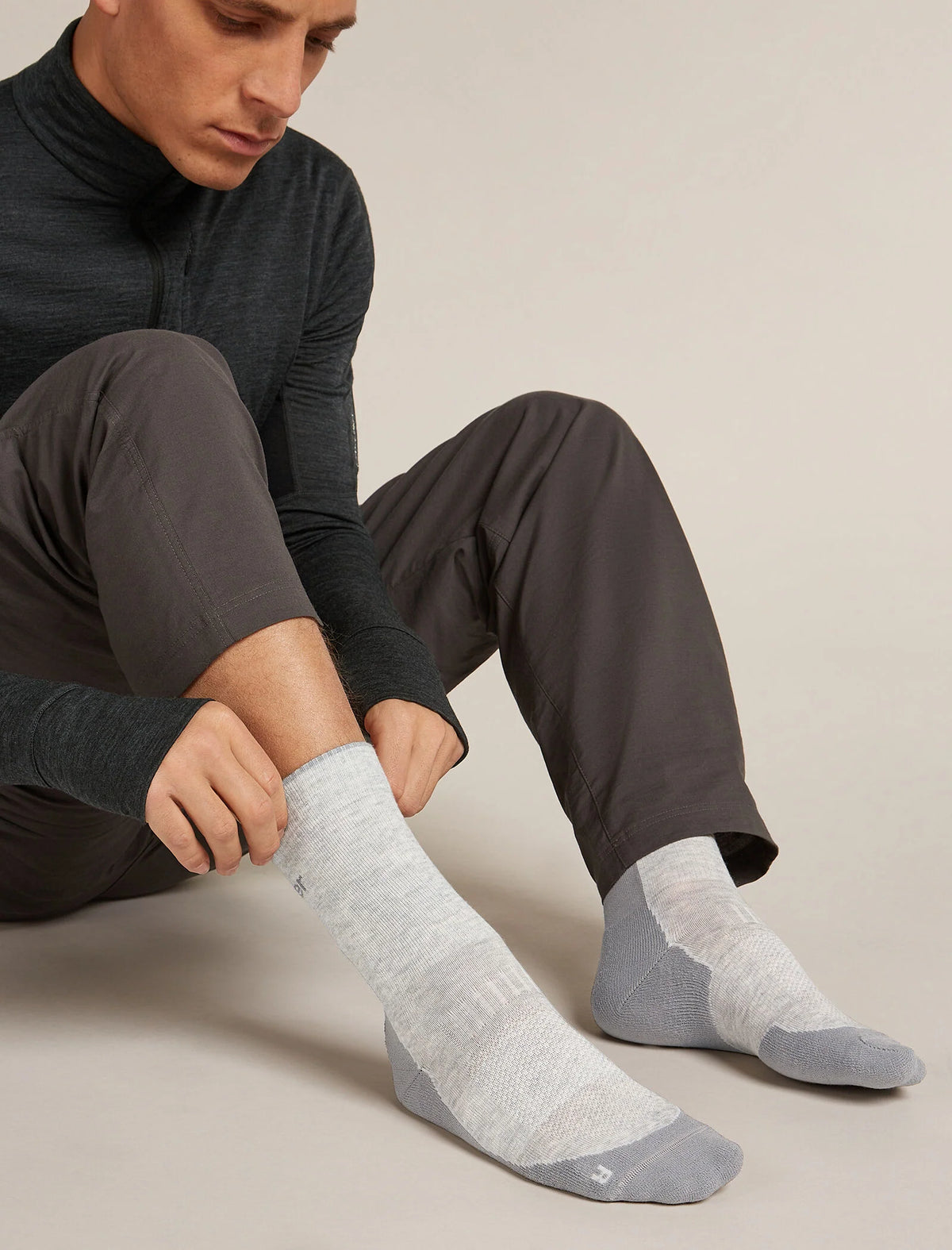 Men's Merino Hike+ Light Crew Socks