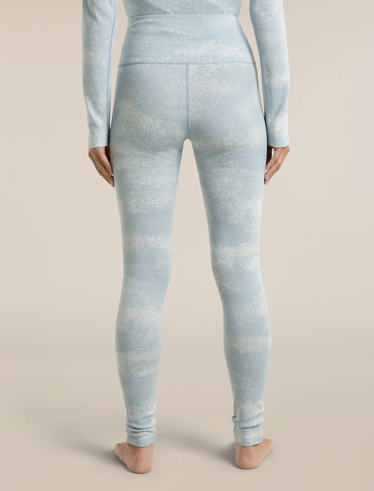 Women's Merino 260 Oasis Vertex High Rise Thermal Leggings Chillwave