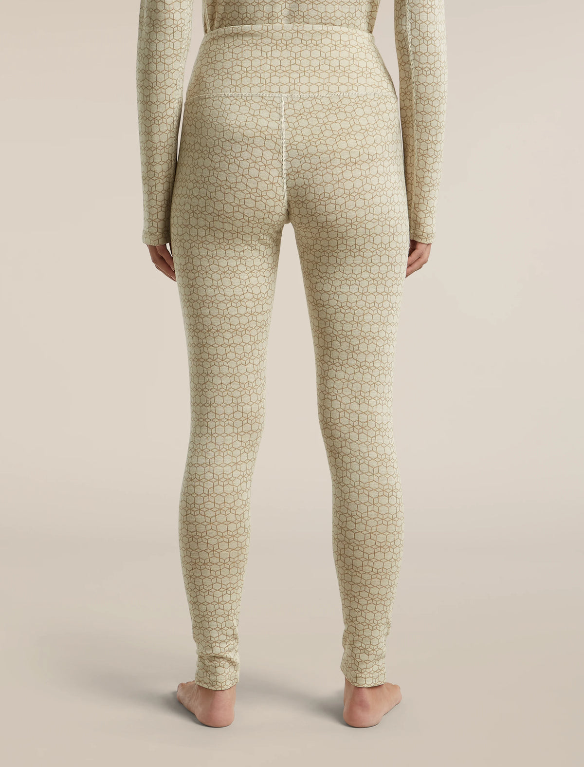 Women's Merino 260 Oasis Vertex High Rise Thermal Leggings Alpine Geo