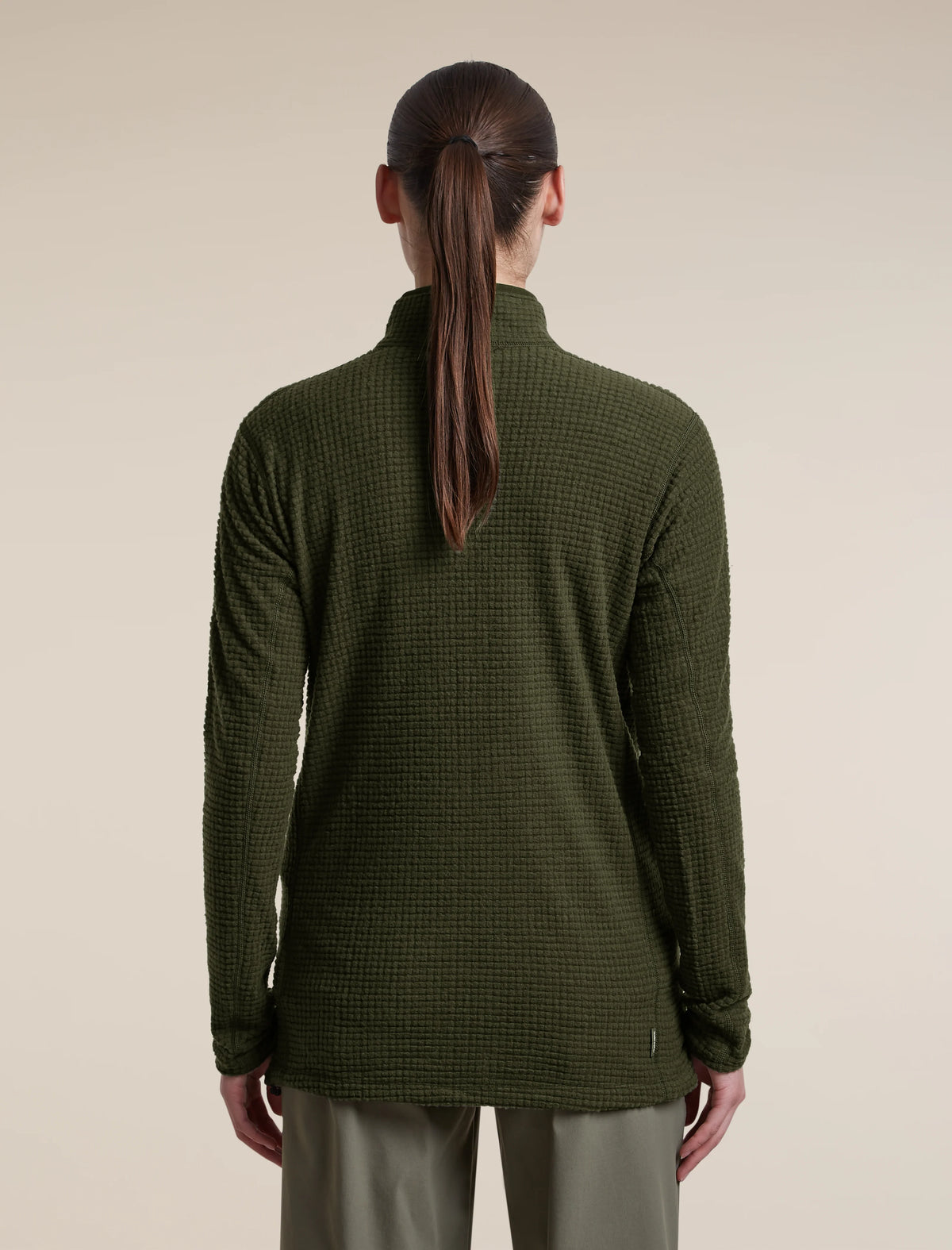 Women's Merino 400 RealFleece™ Grid Peaksland Long Sleeve Half Zip