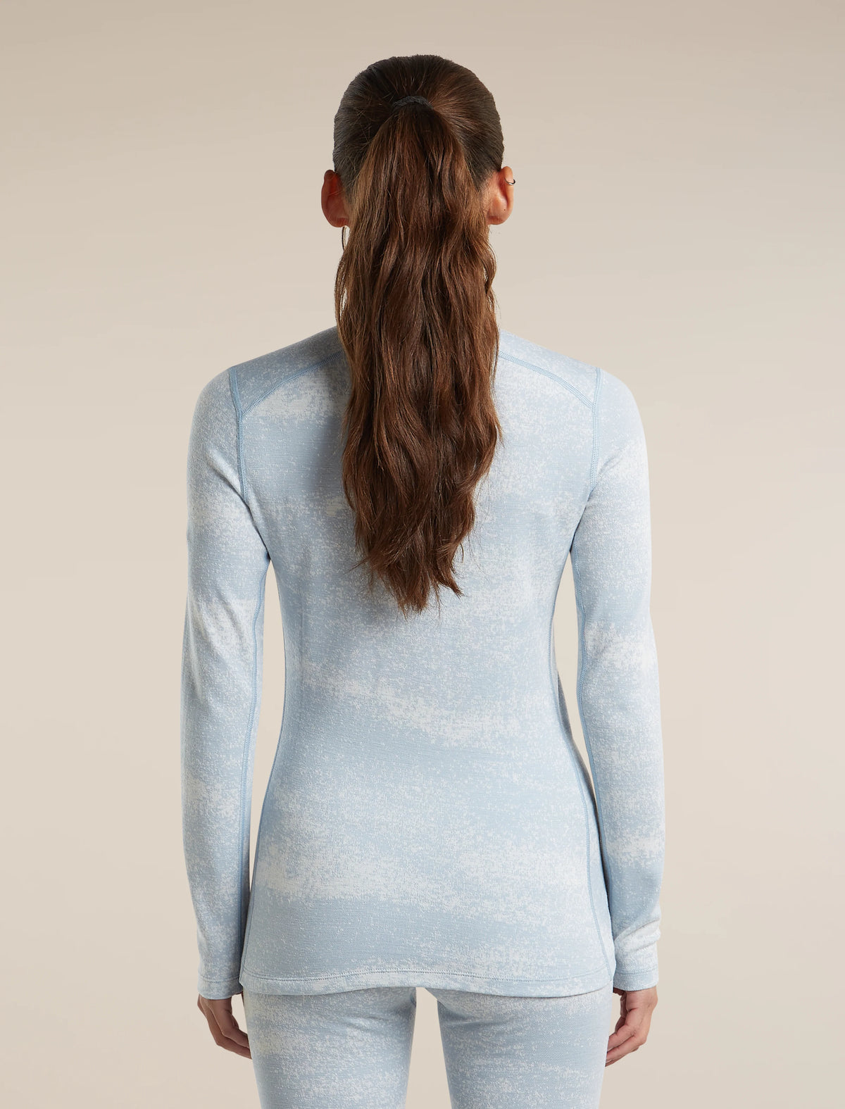 Women's Merino 260 Oasis Vertex Long Sleeve Thermal Half Zip Chillwave