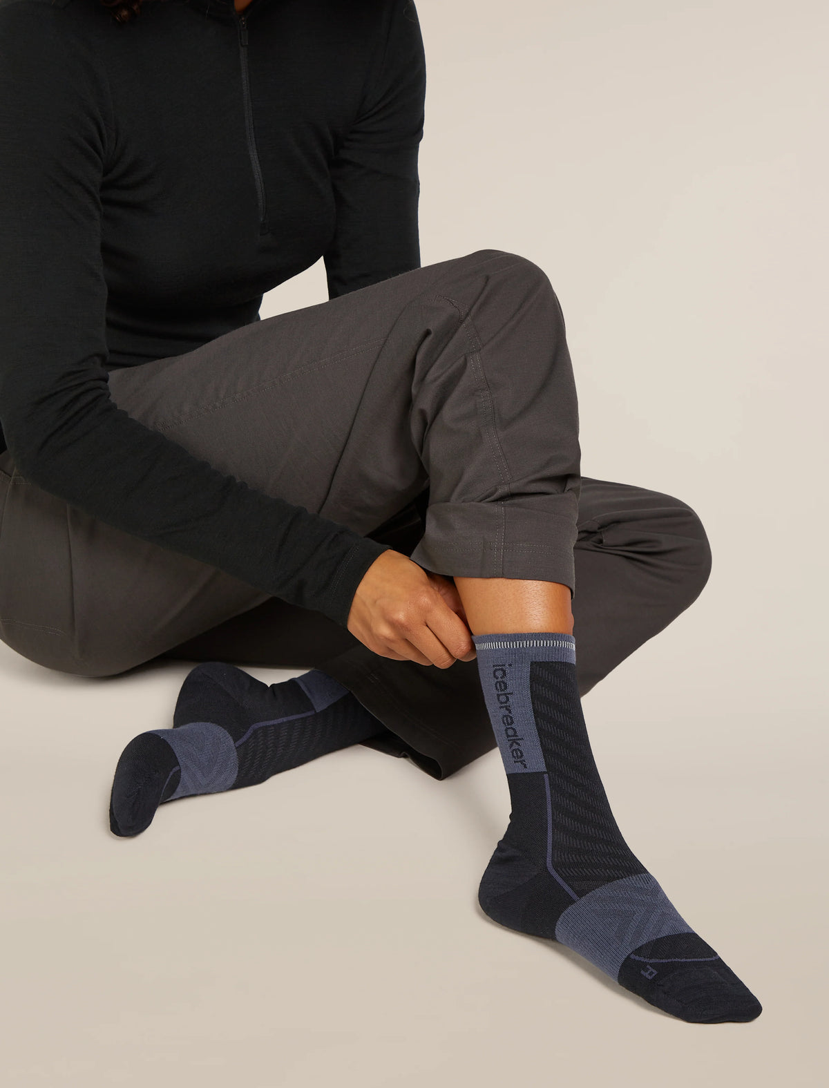 Women's Merino Blend Run+ Ultralight Crew Socks