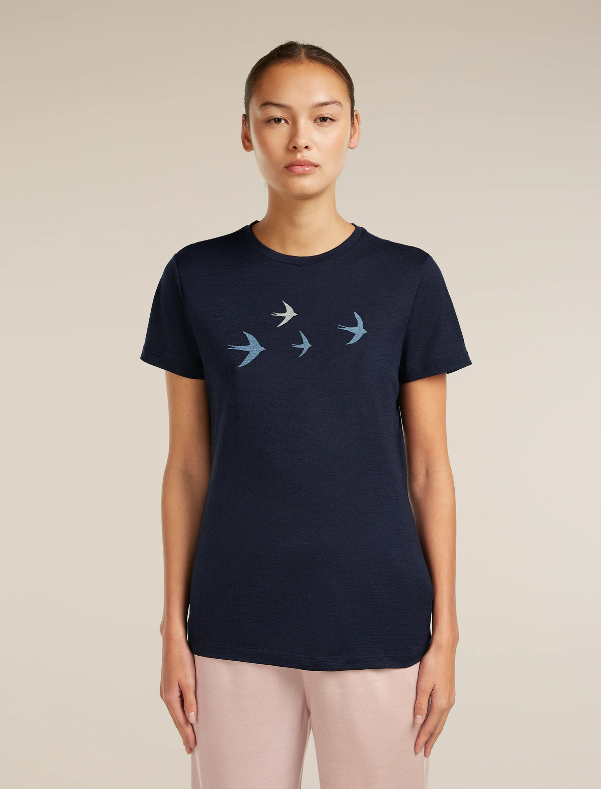 Women's Merino 150 Tech Lite Short Sleeve Tee Bird Transit