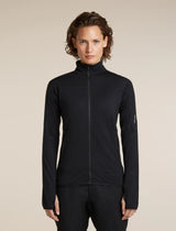 Women's Merino Blend 300 RealFleece™ Descender Long Sleeve Zip