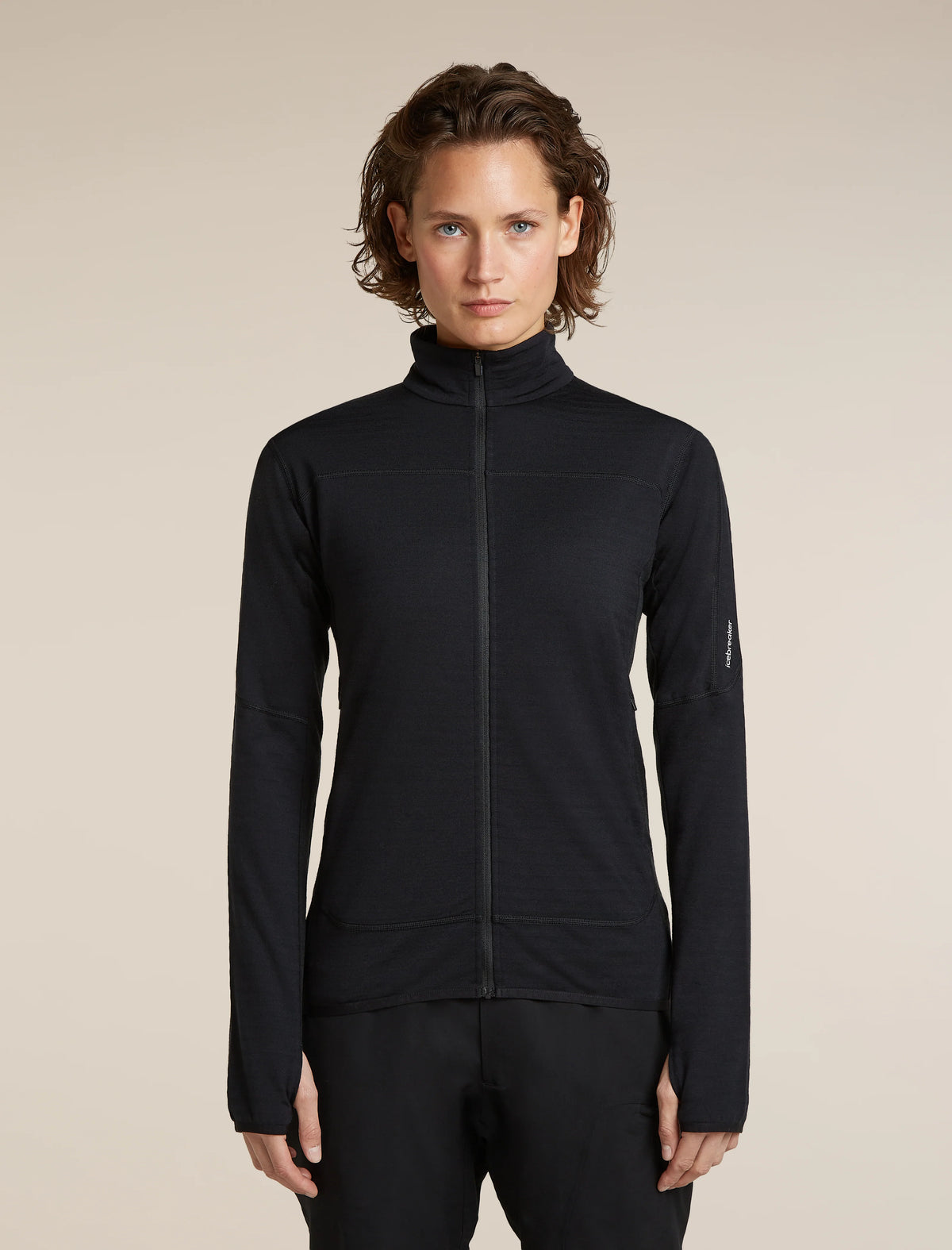 Women's Merino Blend 300 RealFleece™ Descender Long Sleeve Zip