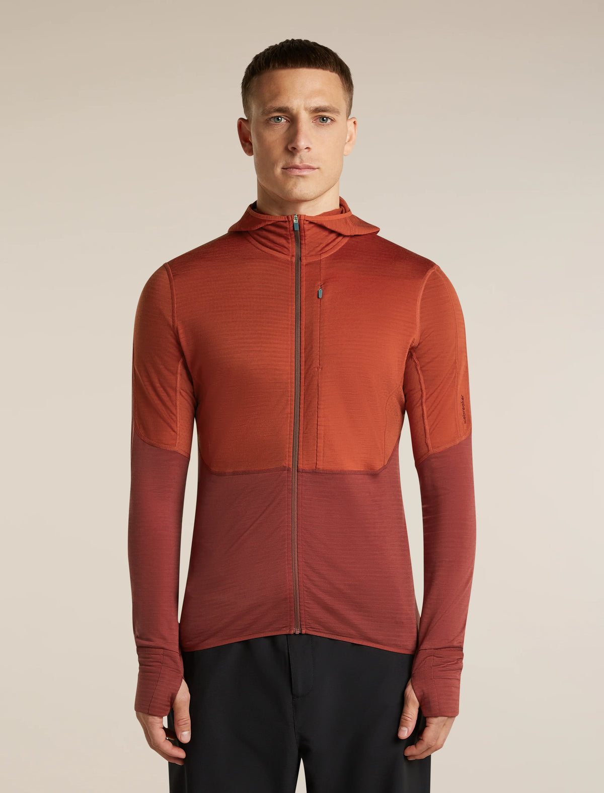 Men's Merino Blend 200 RealFleece™ Descender Long Sleeve Zip Hoodie