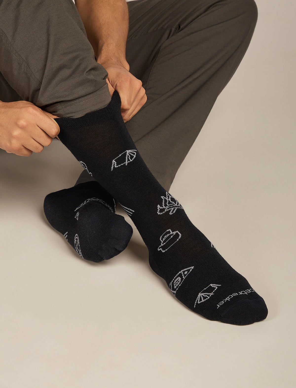 Men's Merino Lifestyle Ultralight Crew Socks Camp Essentials