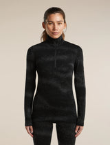 Women's Merino 260 Oasis Vertex Long Sleeve Thermal Half Zip Chillwave