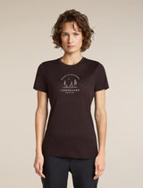 Women's Merino 150 Tech Lite Short Sleeve Tee Peaceful Pass Sleeve