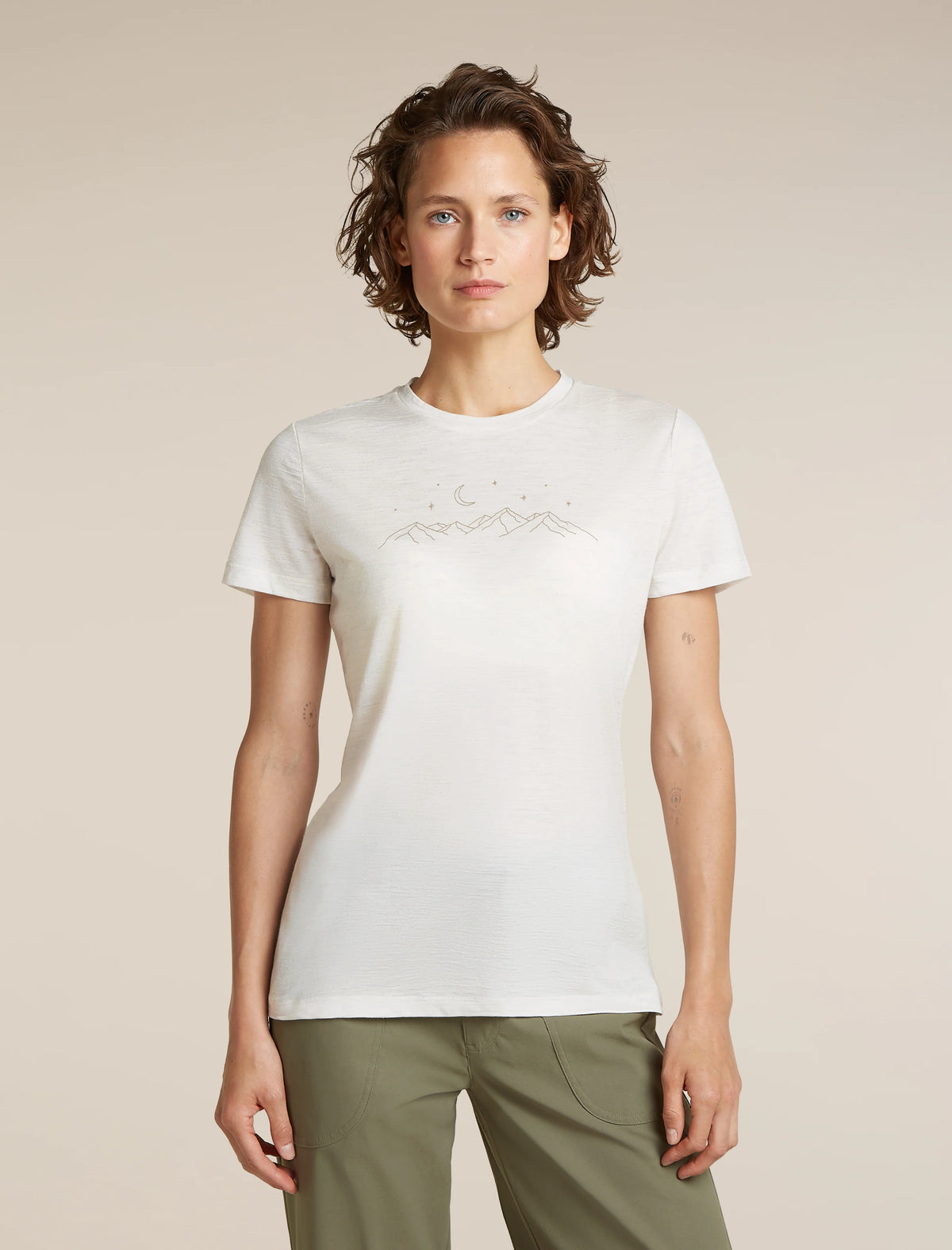 Women's Merino 150 Tech Lite Short Sleeve Tee Sparkling Stars