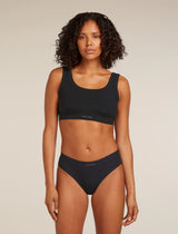 Women's Merino Blend Rib Lotus Bra