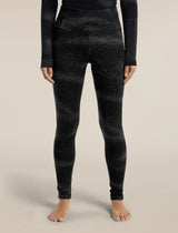 Women's Merino 260 Oasis Vertex High Rise Thermal Leggings Chillwave