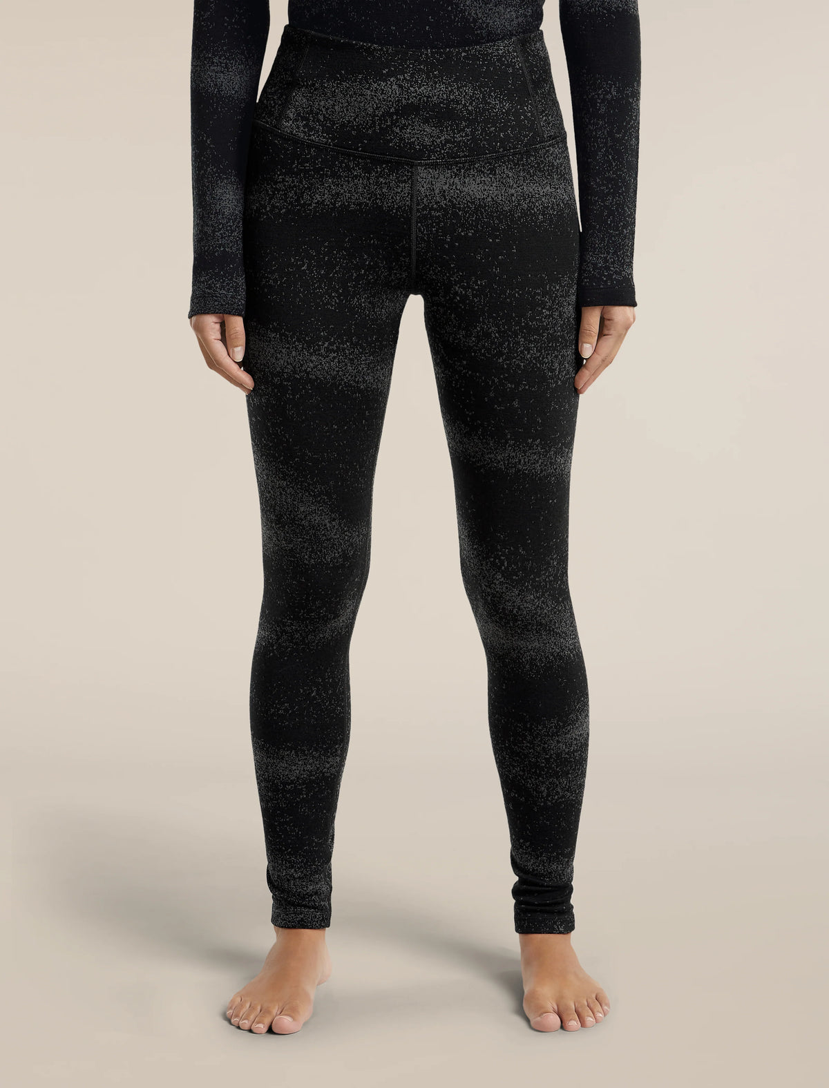 Women's Merino 260 Oasis Vertex High Rise Thermal Leggings Chillwave