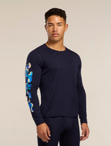 Men's Merino 200 Oasis Long Sleeve Crewe Ikon Pass