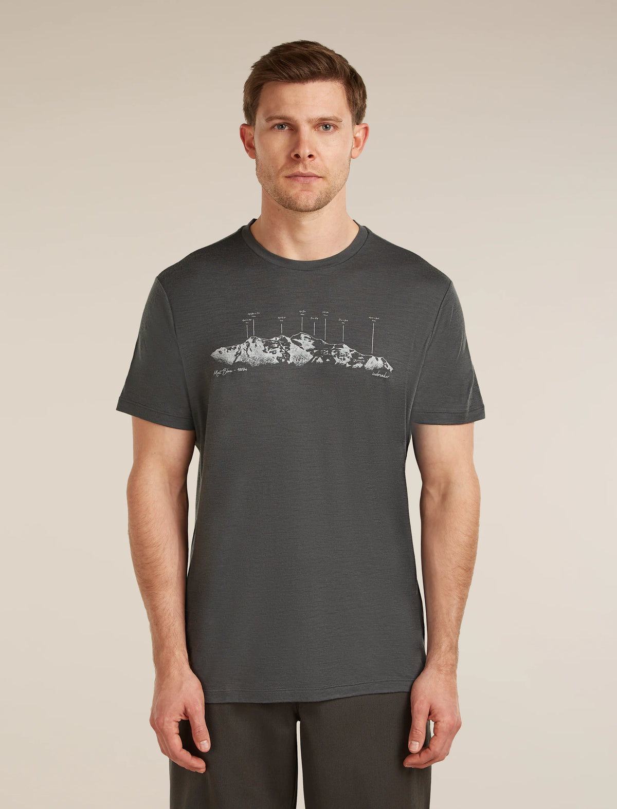 Men's Merino 150 Tech Lite Short Sleeve Tee The Peaks