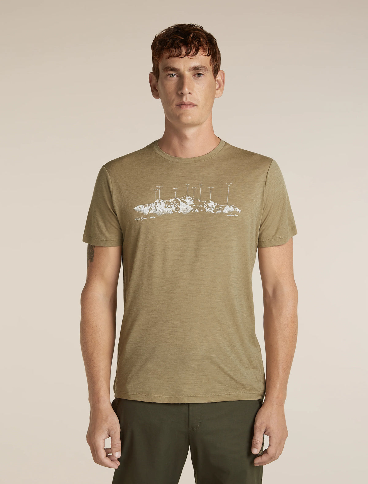 Men's Merino 150 Tech Lite Short Sleeve Tee The Peaks