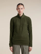 Women's Merino 400 RealFleece™ Grid Peaksland Long Sleeve Half Zip