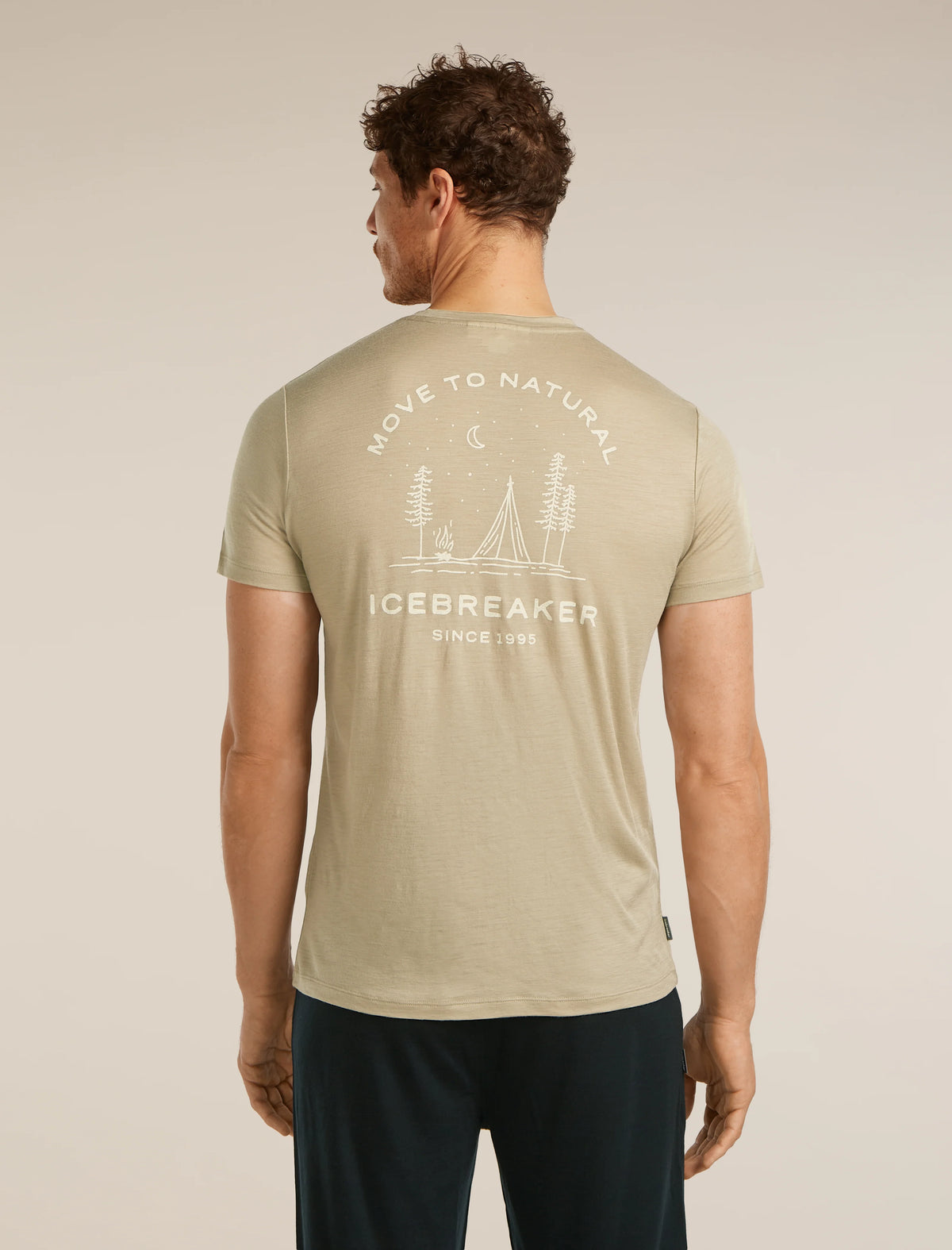 Men's Merino 150 Tech Lite Short Sleeve Tee Peaceful Pass