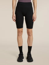 Women's Merino Blend 260 Seamless Rib 8" High Rise Shorts