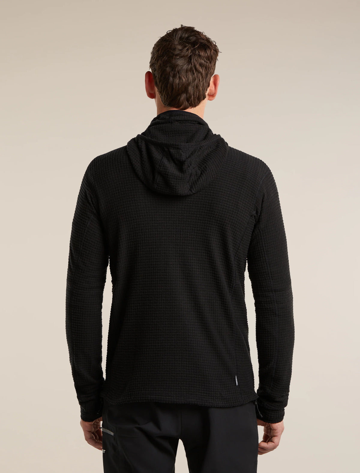 Men's Merino 400 RealFleece™ Grid Blackridge Pullover Hoodie