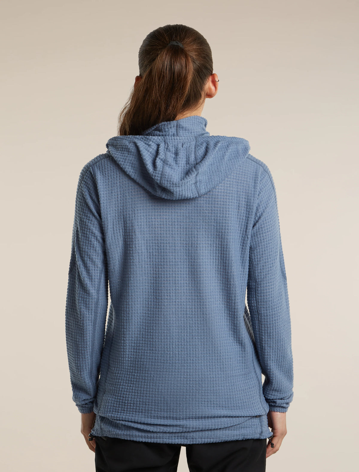 Women's Merino 400 RealFleece™ Grid Blackridge Pullover Hoodie