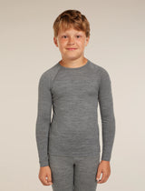 Kids’ Merino 200 Oasis Long Sleeve Crewe Thermal Top