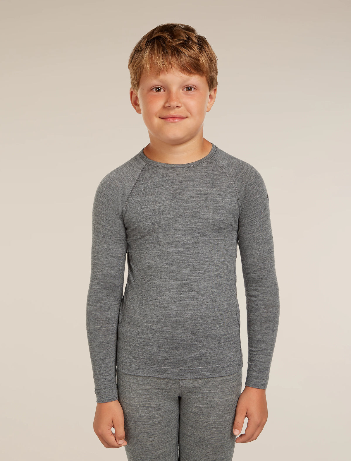 Kids’ Merino 200 Oasis Long Sleeve Crewe Thermal Top