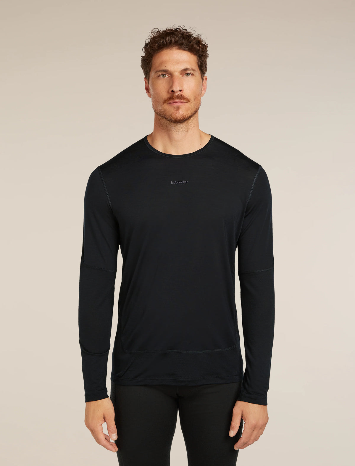 Men's Merino Blend 125 ZoneKnit™ Energy Wind Long Sleeve T-Shirt