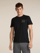 Men's Merino 150 Tech Lite Short Sleeve Tee Forest Footsteps