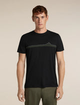 Men's Merino 150 Tech Lite Short Sleeve Tee Range Stripes