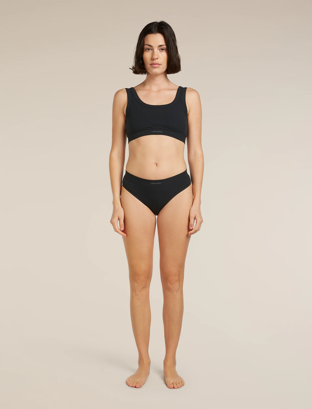 Women's Merino Blend Rib Lotus Hipster