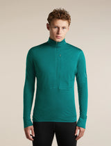 Men's Merino Blend 200 RealFleece™ Descender Long Sleeve Half Zip