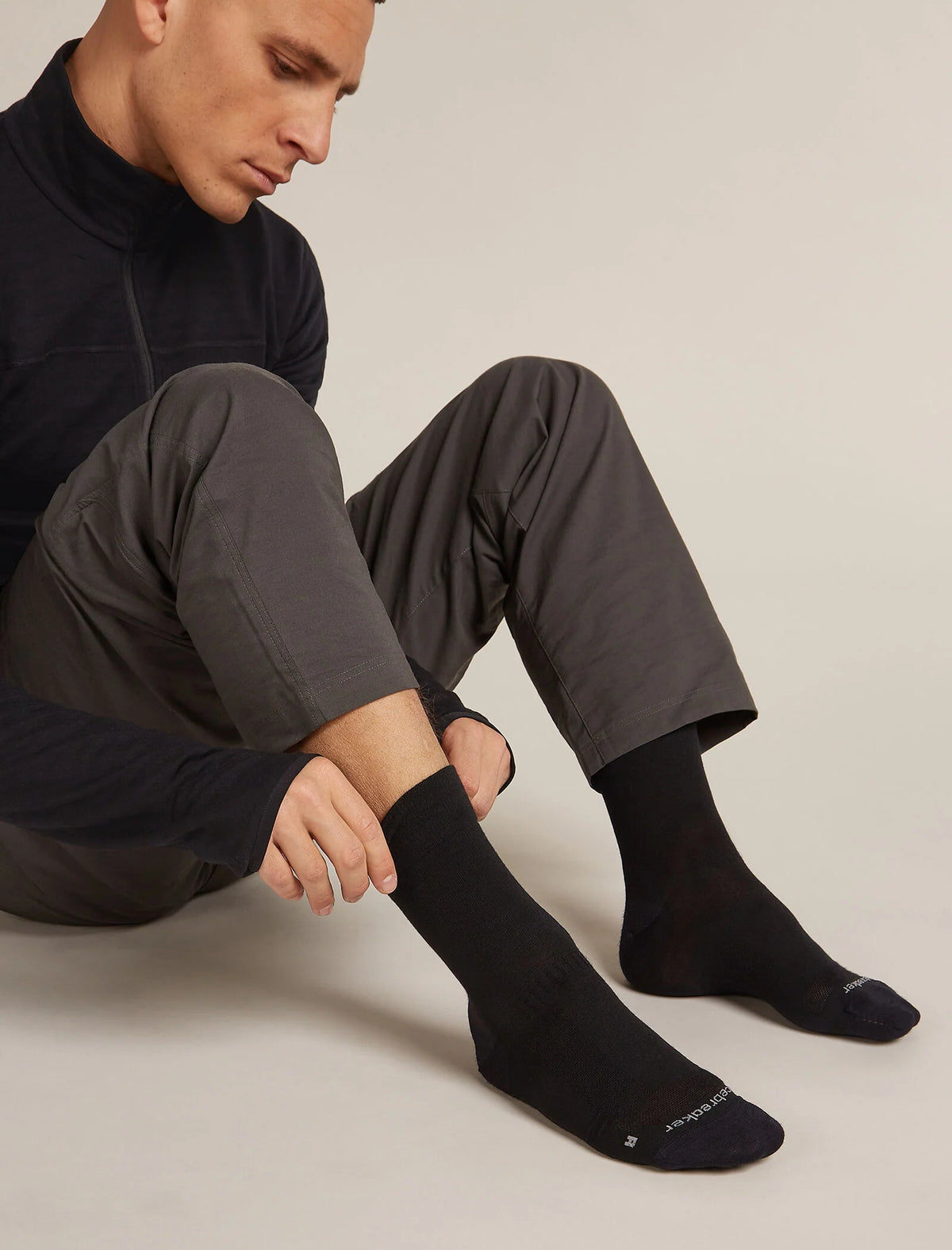 Men's Merino Hike+ Liner Crew Socks