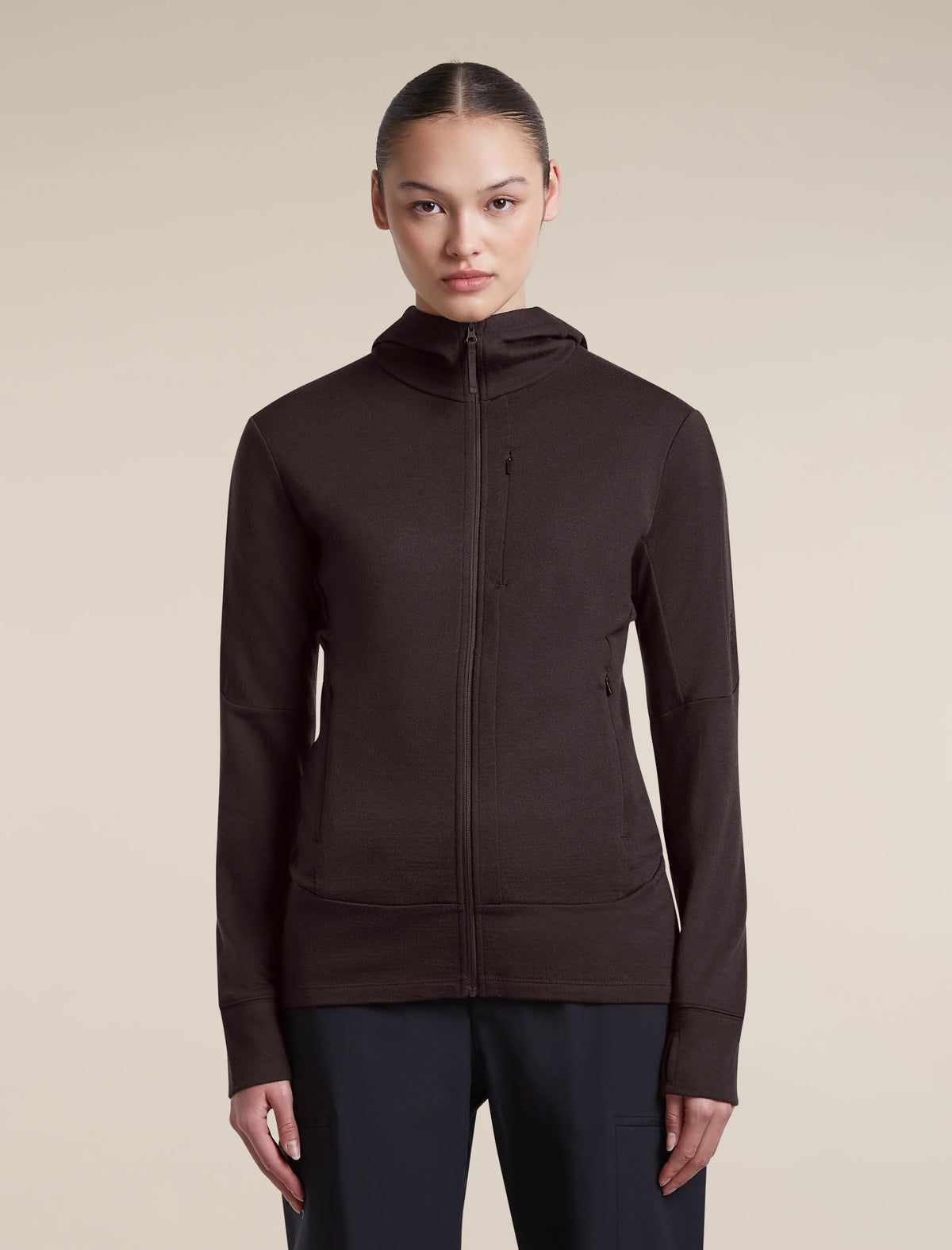Women's Merino 260 Quantum Long Sleeve Zip Hoodie