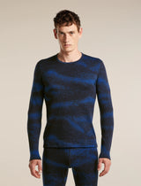 Men's Merino 260 Oasis Vertex Long Sleeve Thermal Crewe Chillwave