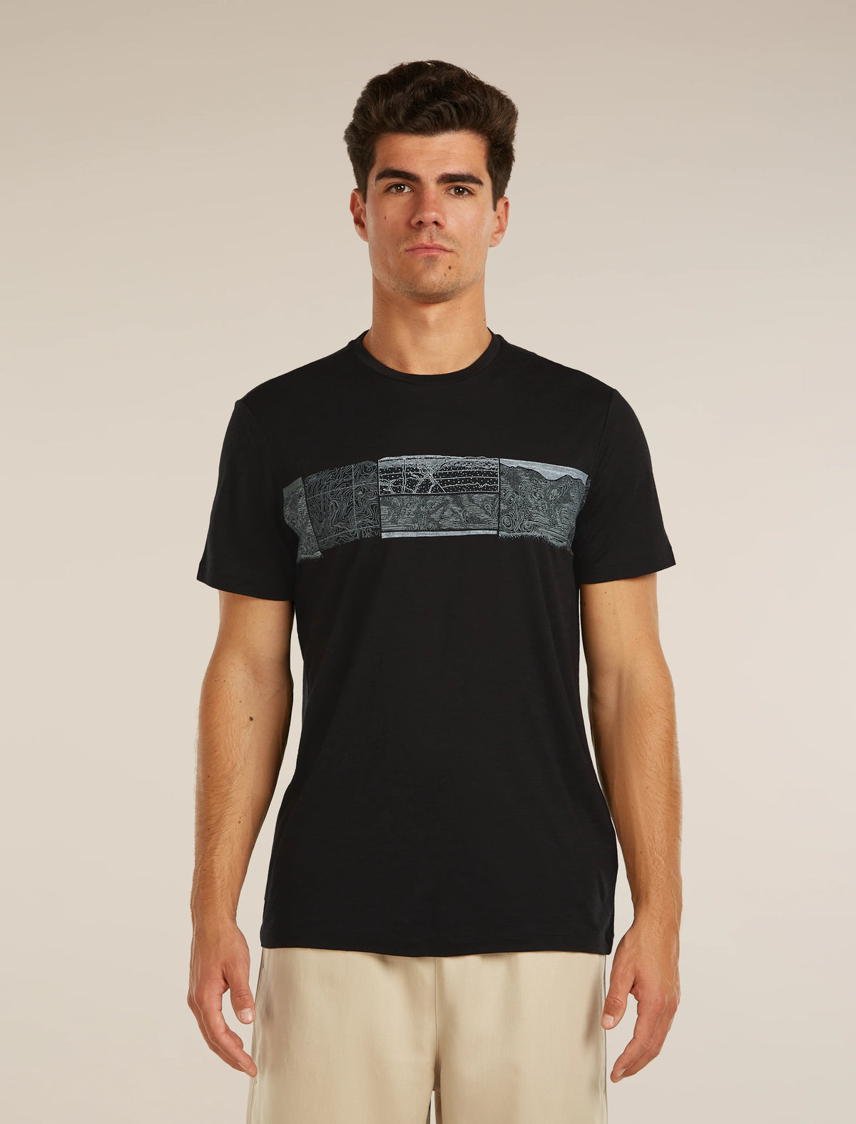 Men's Merino 150 Tech Lite Short Sleeve Tee Elevation Line
