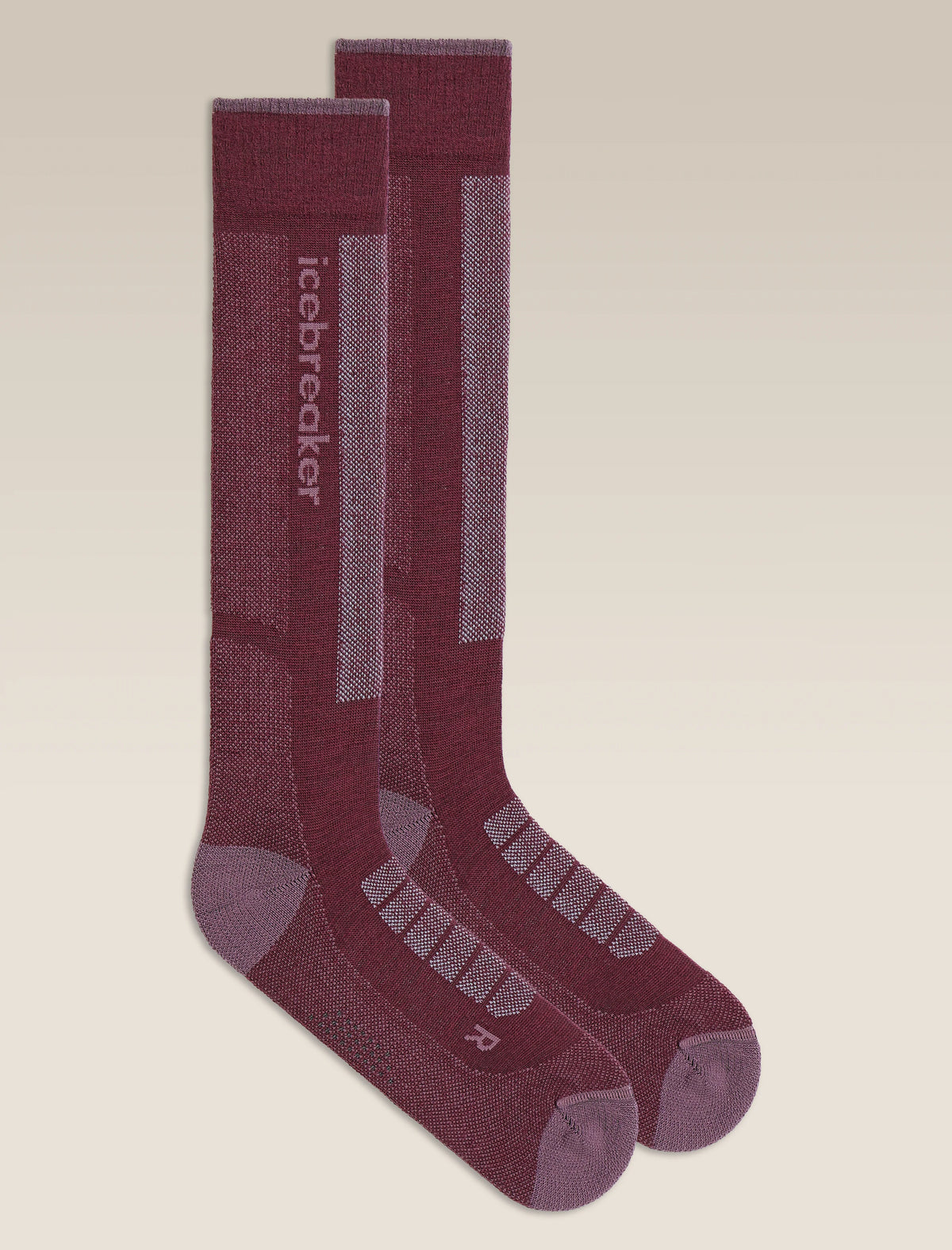 Women's Merino Blend Ski+ Medium Over The Calf Socks