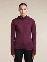 Women's Merino Blend 300 RealFleece™ Descender Long Sleeve Zip Hoodie