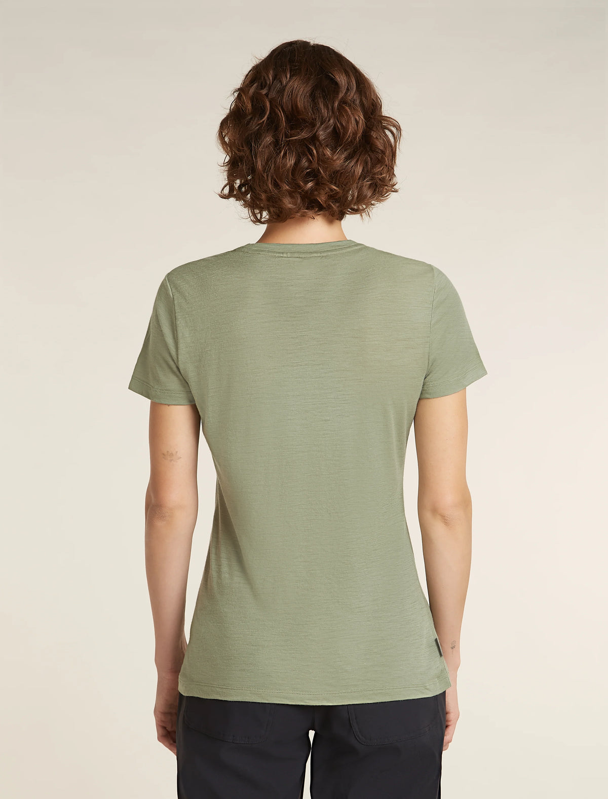 Women's Merino 150 Tech Lite Short Sleeve Tee Peaceful Pass Sleeve