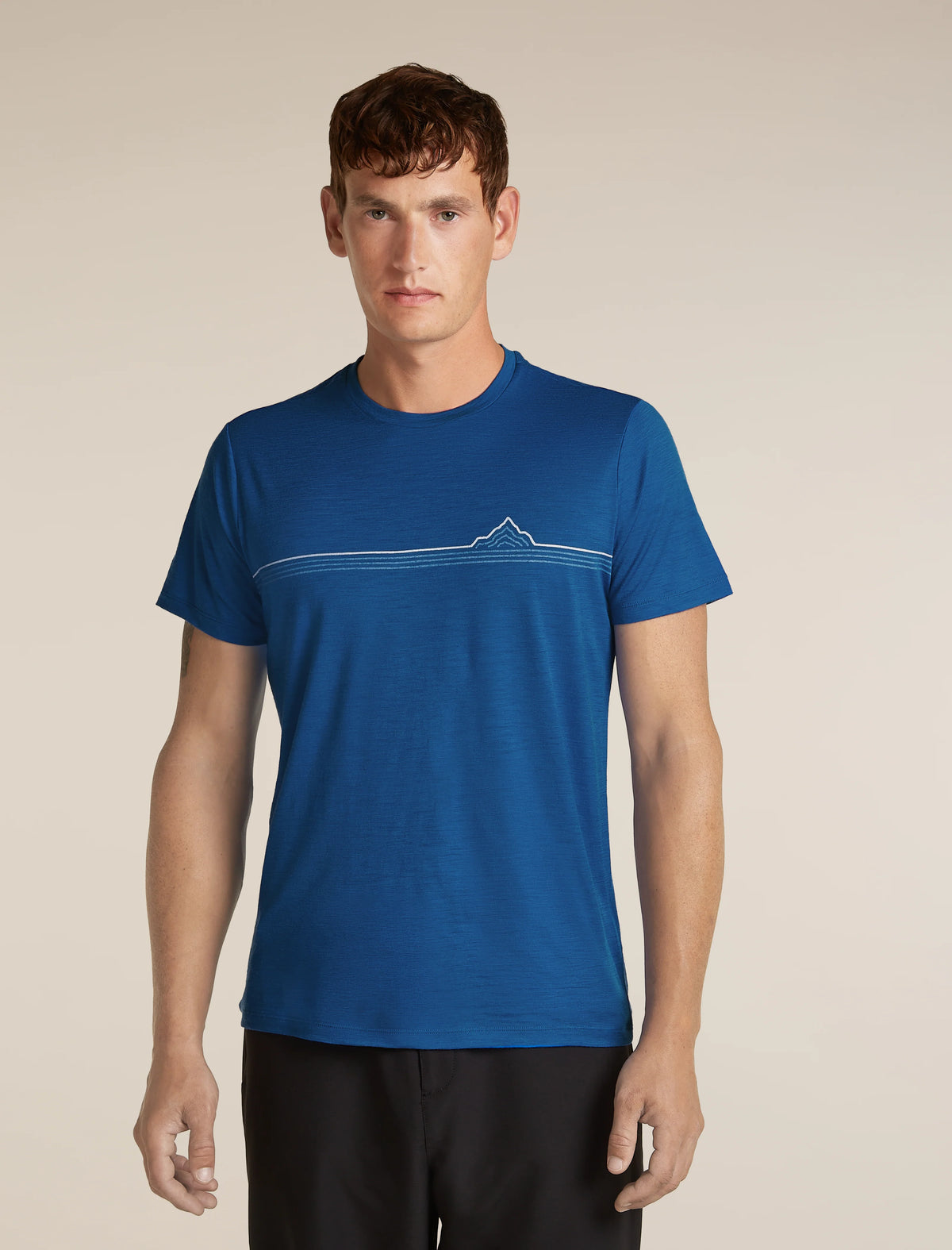 Men's Merino 150 Tech Lite Short Sleeve Tee Range Stripes