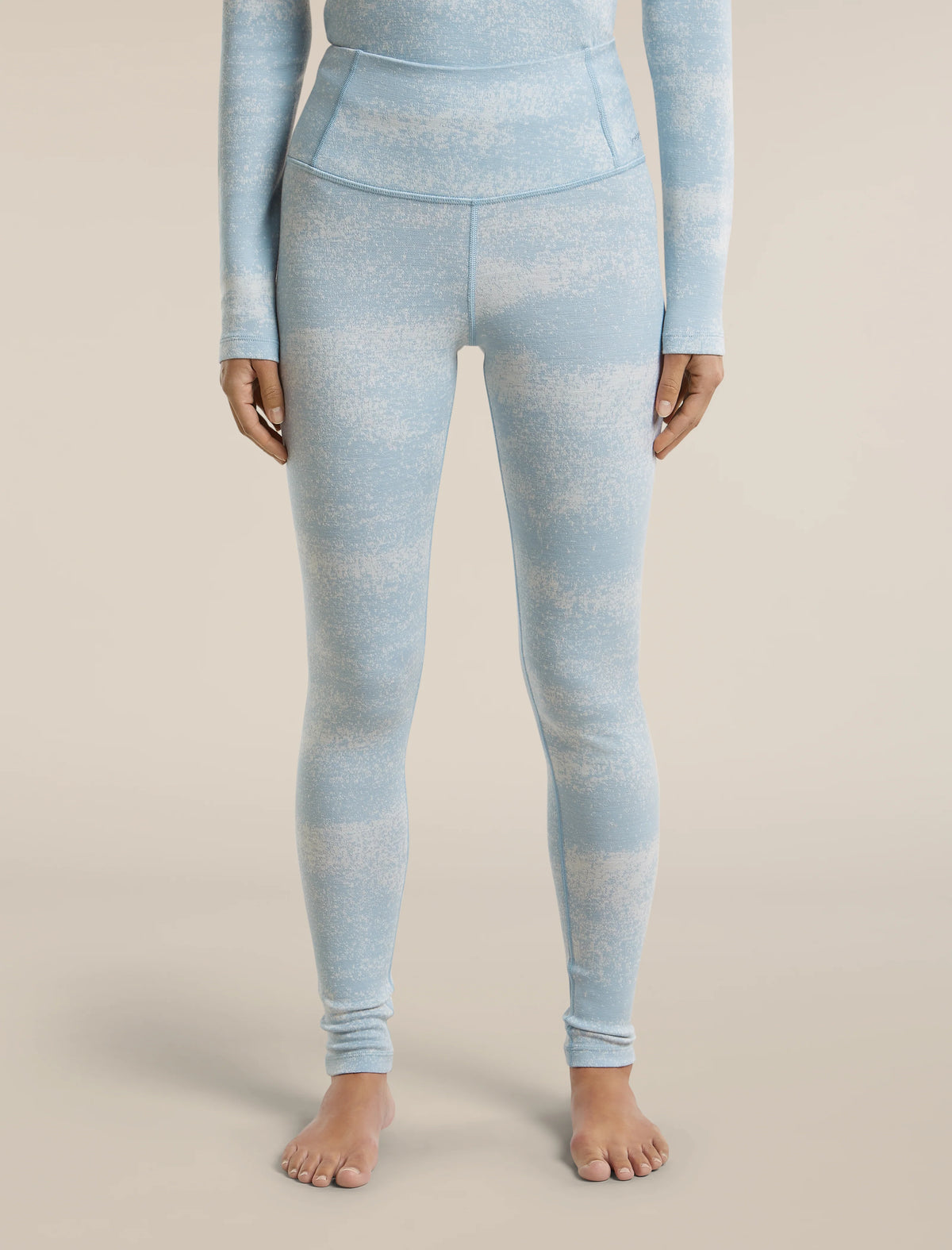 Women's Merino 260 Oasis Vertex High Rise Thermal Leggings Chillwave