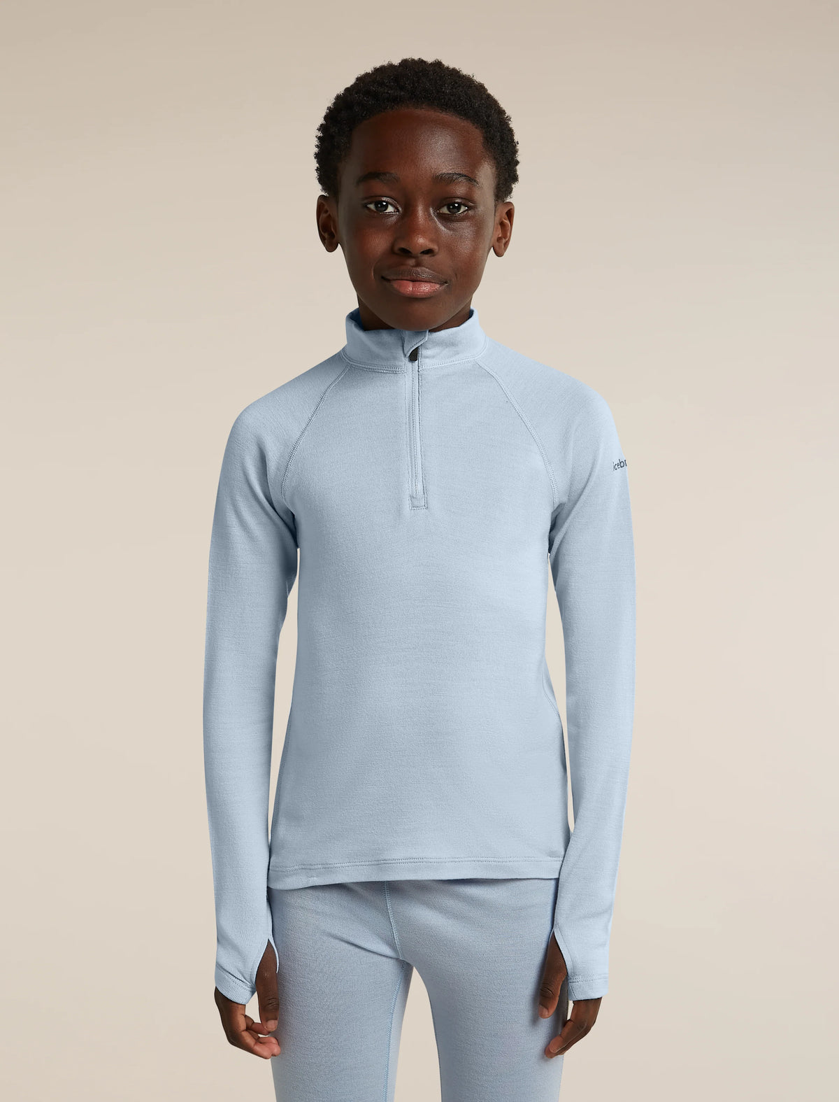 Kids' Merino 260 Oasis Long Sleeve Thermal Half Zip