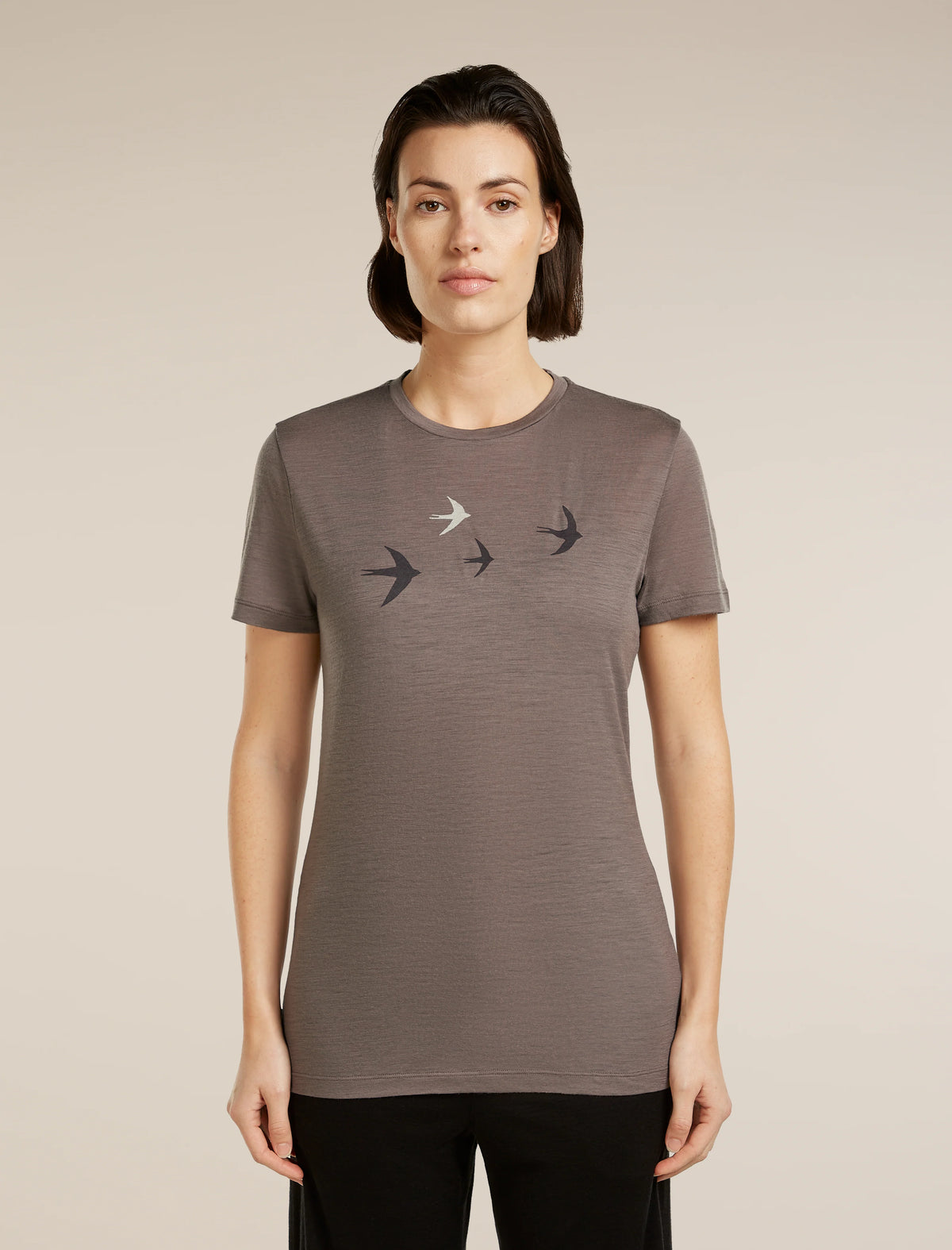 Women's Merino 150 Tech Lite Short Sleeve Tee Bird Transit