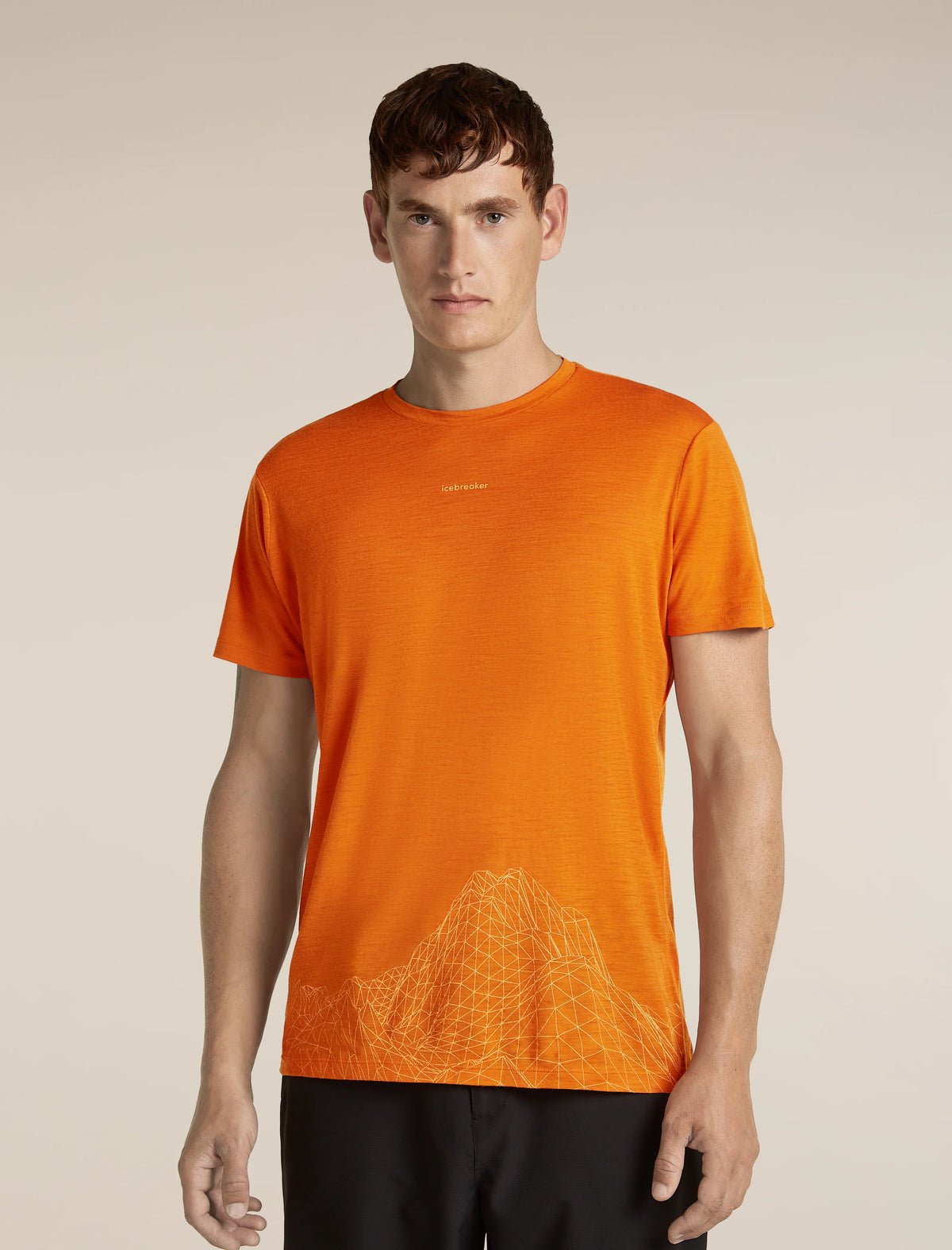 Men's Merino 150 Tech Lite Short Sleeve Tee 3D Mapping