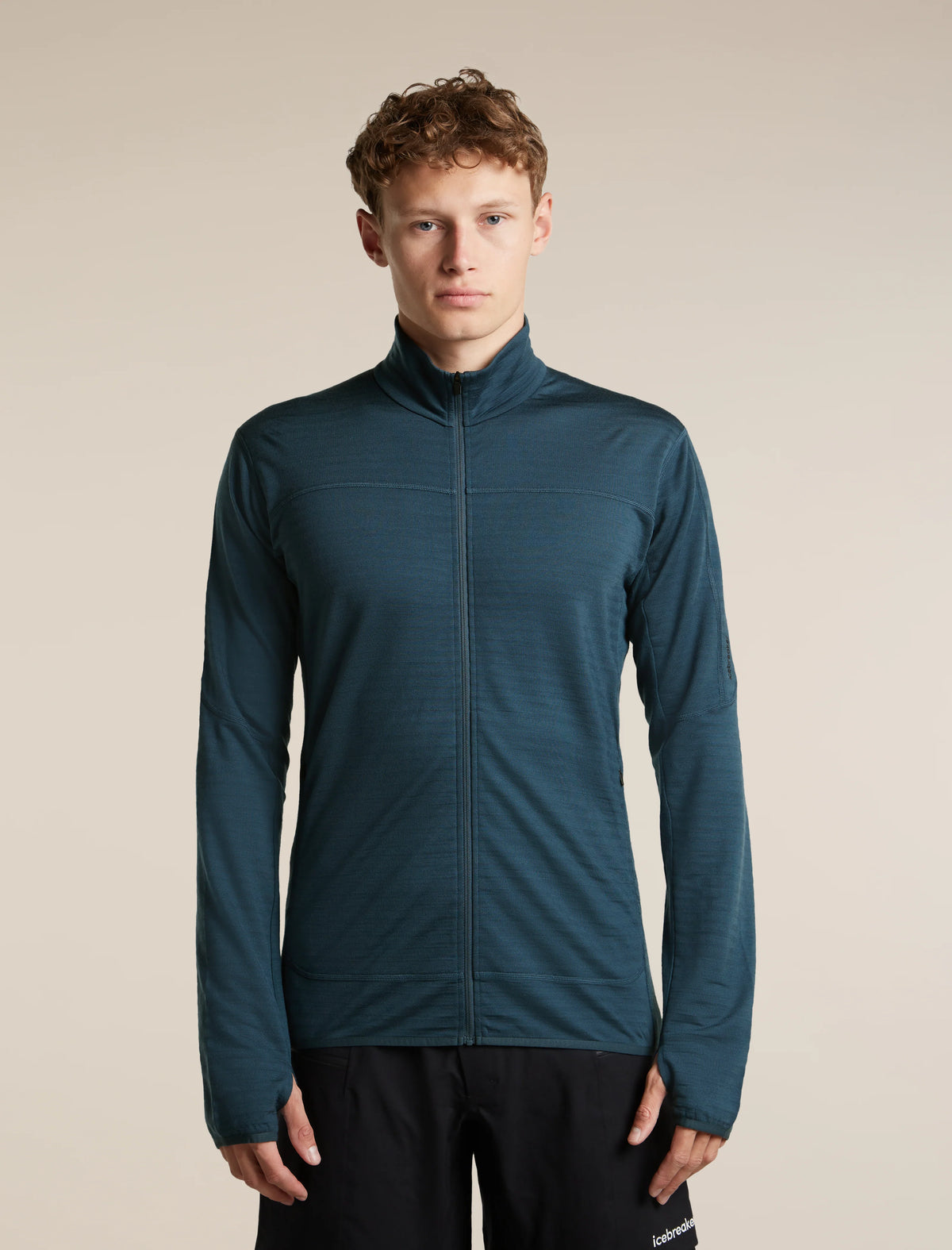 Men's Merino Blend 300 RealFleece™ Descender Long Sleeve Zip