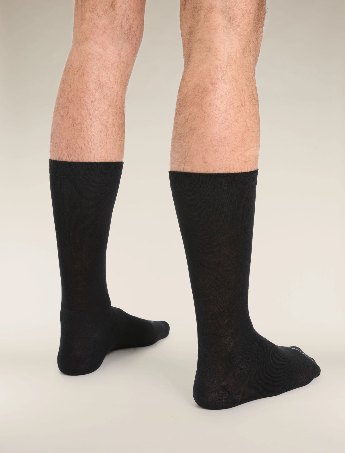 Men's Merino Lifestyle Fine Gauge Crew Socks