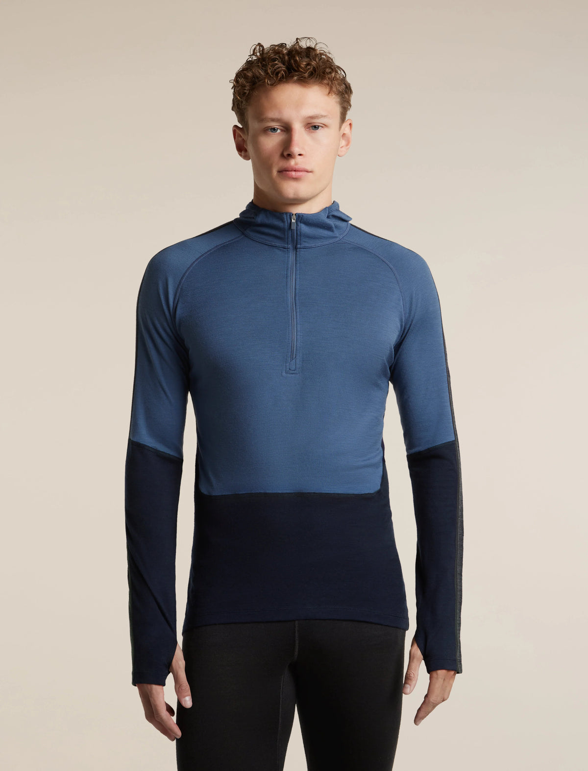 Men's Merino 200 Oasis+ Long Sleeve Thermal Half Zip Hoodie