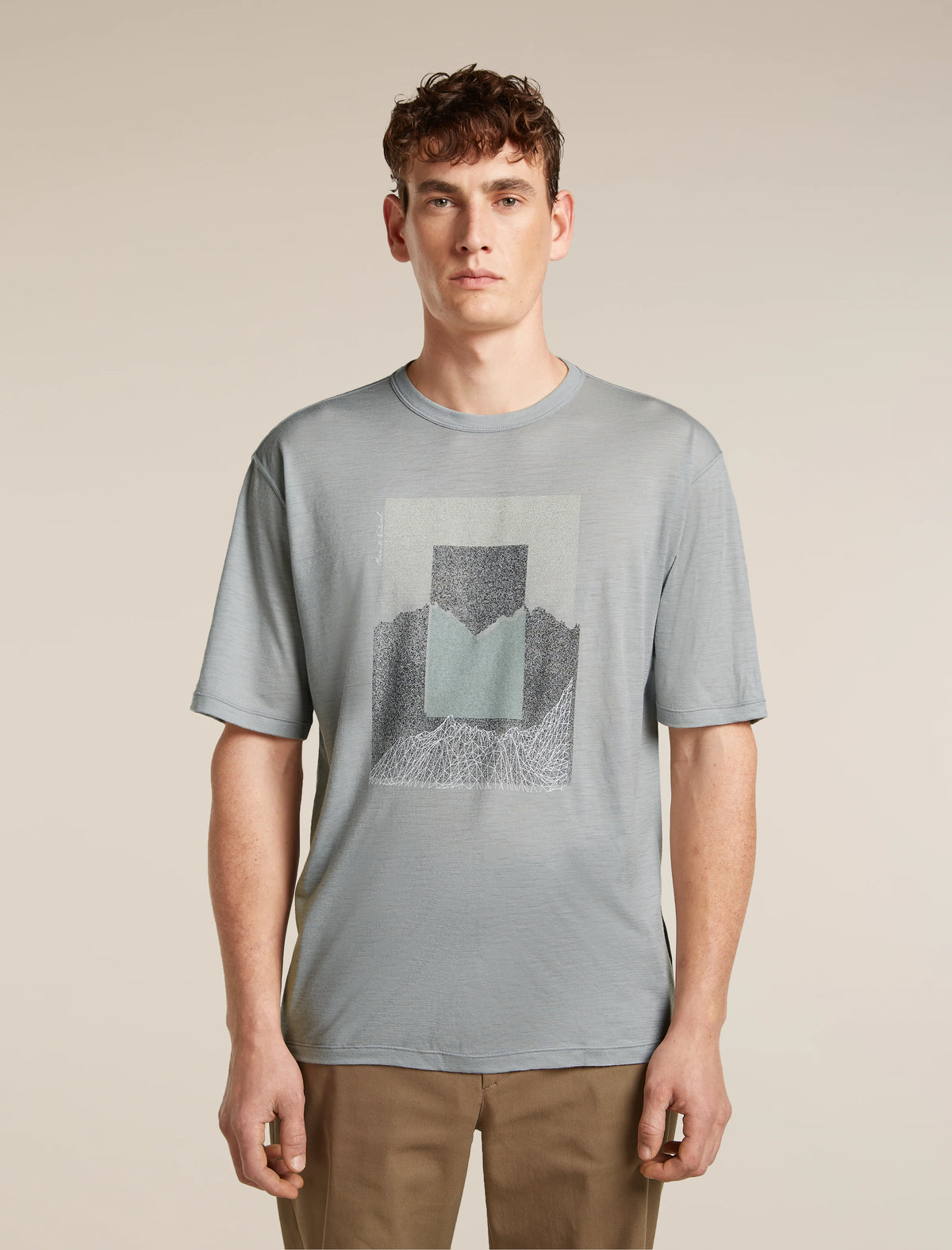 Men's Merino 150 Tech Lite Short Sleeve Relaxed Tee Mountain Shift