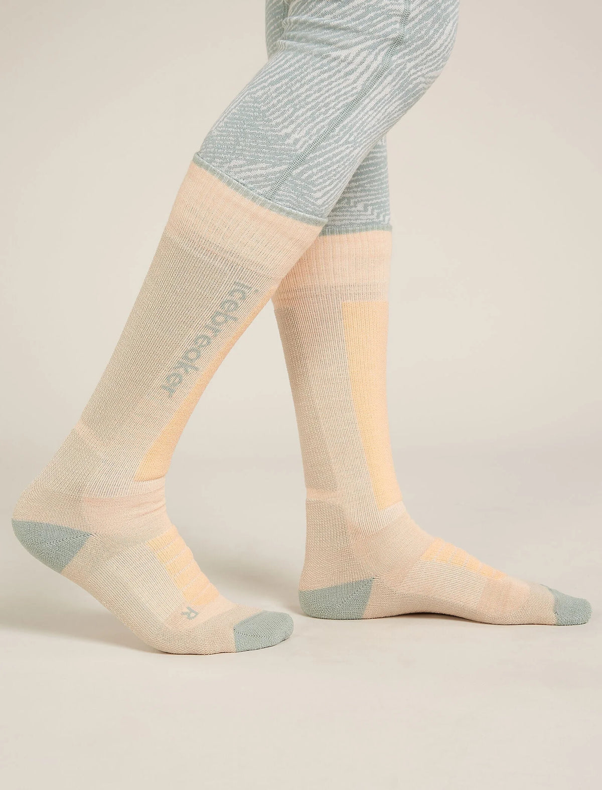 Women's Merino Ski+ Medium Over The Calf Socks