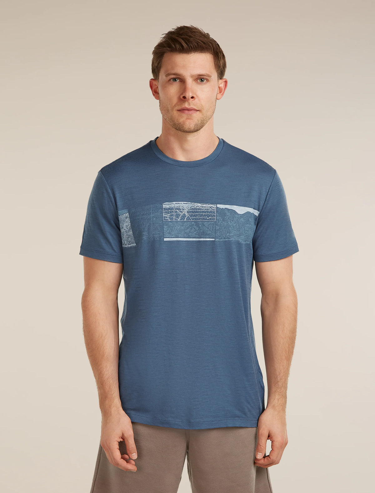 Men's Merino 150 Tech Lite Short Sleeve Tee Elevation Line